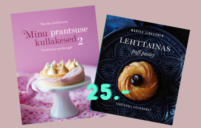 Lehttainas + Minu prantsuse kullakesed 2= 25.- ERIPAKKUMINE