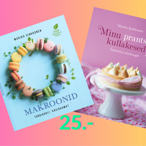 Makroonid + Minu prantsuse kullakesed 2= 25.- ERIPAKKUMINE