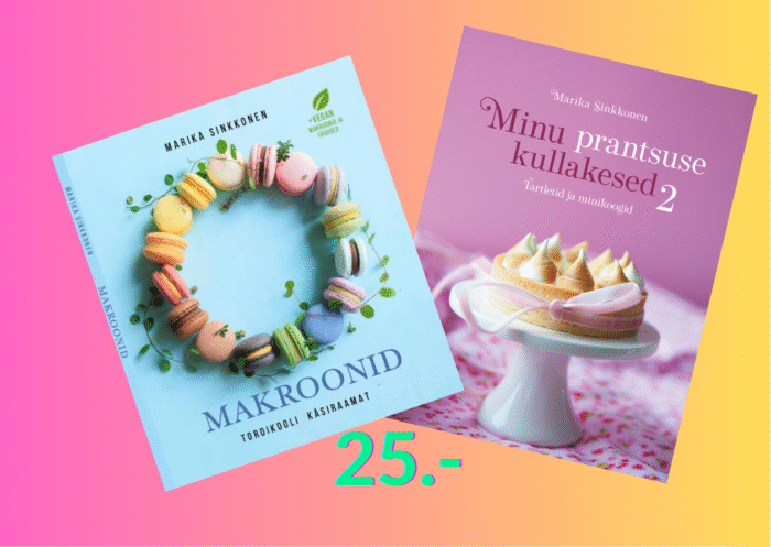 Makroonid + Minu prantsuse kullakesed 2= 25.- ERIPAKKUMINE