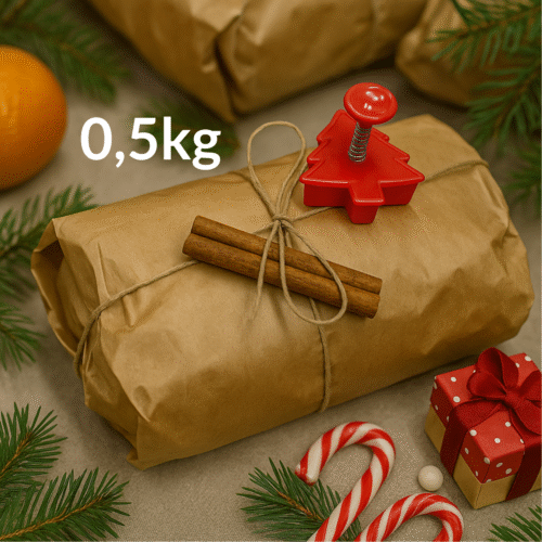 Käsitööna valminud APELSINIMAITSELINE piparkoogitainas, 0,5kg pakend